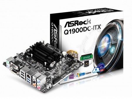 ASRock、ACアダプタ駆動のMini-ITXモデル「Q1900DC-ITX」など“Bay Trail-D”搭載マザー4製品発売