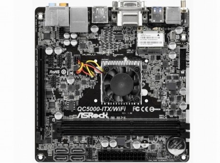 ASRock、インターフェイス充実のA4-5000搭載Mini-ITXマザー「QC5000-ITX/wifi」など、AMD向け2種発売