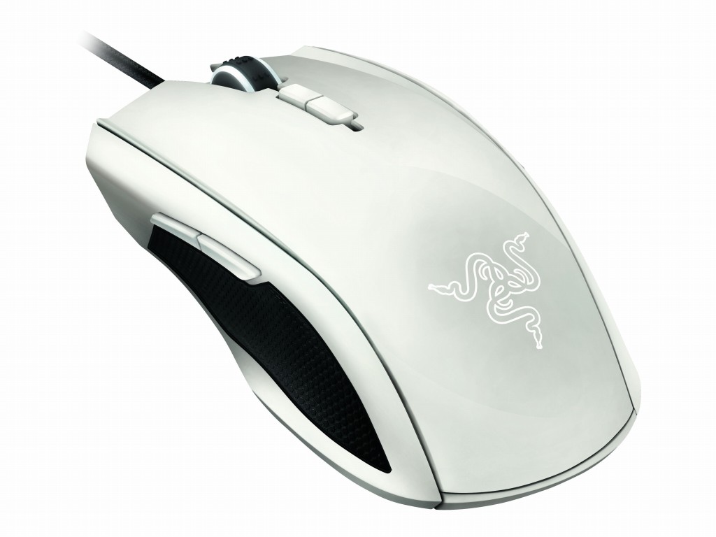 Razerの両利きゲーミングマウス最上位「Razer Taipan」にホワイトモデル登場 - エルミタージュ秋葉原