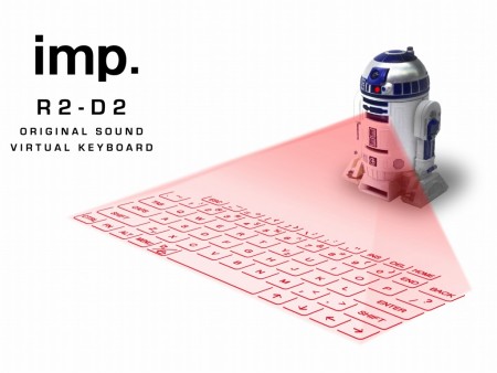 あのドロイドが入力サポート。ファン垂涎の「R2-D2 バーチャルキーボード」が予約開始