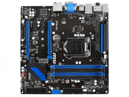 アスク、MSIブランドのMicroATXマザーボード「Z97M-G43」「H97M-G43