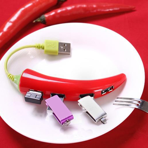 野菜や果物をデザインした美味しそうなUSB2.0ハブ「DN-10961」が上海問屋から