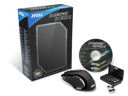MSI、最大12,000fpsの高速レーザーセンサー搭載ゲーミングマウス「W8 GAMING Mouse」リリース