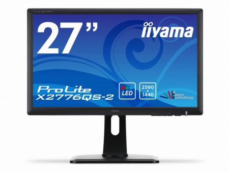 iiyama、フリッカーフリー対応の27インチAH-IPS液晶ディスプレイ「ProLite XB2776QS-2」明日発売