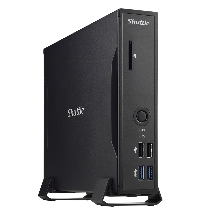 容量1.3リットルのファンレスベアボーンキット、Shuttle「DS437T