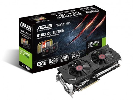 ASUS、セミファンレス対応GTX 780「STRIX-GTX780-OC-6GD5」など「STRIX」シリーズ2種