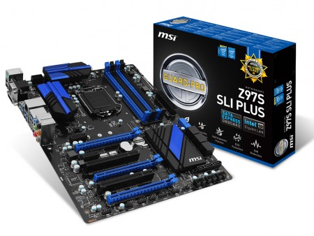 アスク、M.2スロットとSATA Expressを搭載するMSI「Z97S SLI PLUS」取扱開始