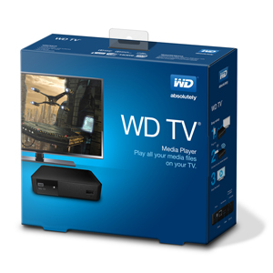 マルチメディアコンテンツを一元管理できるストリーミングプレーヤー、Western Digital「WD TV」