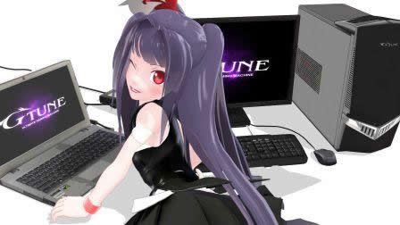 マウス、無償配布MMDモデリングデータ第2弾「G-Tune PCセット」配布開始