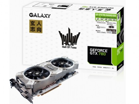 玄人志向、GALAXYコラボの6GBメモリ搭載GTX 780 SOC版「GF-GTX780-E6GHD/SOC」