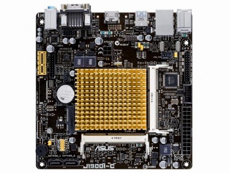 ASUSTeK、4コアCeleronオンボードの省電力なMini-ITXマザーボード「J1900I-C」今日から発売