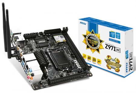 MSI、Intel 9シリーズ採用のMini-ITXマザーボード「Z97I AC」「H97I AC」発売
