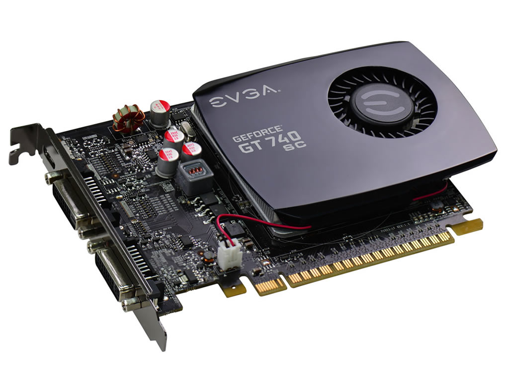 EVGA GeForce GT 740 4GB Superclocked/Single Slot