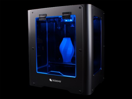 アビー、積層ピッチ0.05mmの高精細パーソナル3Dプリンタ「SCOOVO X4」