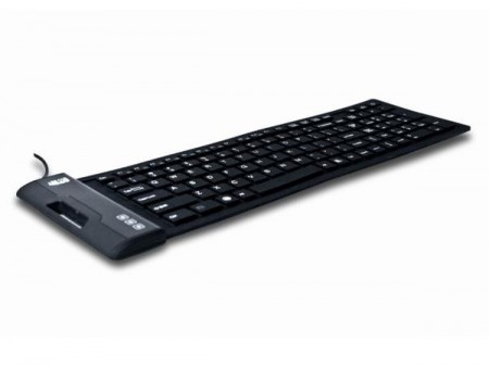 屋外で使える抗菌・防水仕様のシリコンキーボード、Adesso「SlimTouch 222」リリース