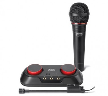 ネットワーク配信・カラオケ向けUSBサウンドアダプタ、クリエイティブ「Sound Blaster R3」