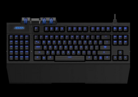 GIGABYTE、新ゲーミングブランド「AORUS」よりテンキー入れ替え可能な「THUNDER K7」など2製品