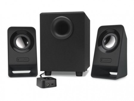 専用ウーファー付きのコンパクトな2.1chスピーカー「Multimedia Speakers Z213」Logitechから