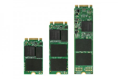 オリジナルコントローラ搭載のM.2対応SSD、Transcend 「MTS400/600/800」シリーズ