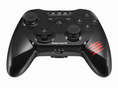 Bluetooth 4.0デュアルモード対応のゲームパッド、マッドキャッツ「C.T.R.L.R Mobile Gamepad」