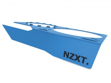 CPU用水冷キットをグラフィックスカードにマウントできる、NZXT「KRAKEN G10」に新色ブルーモデル