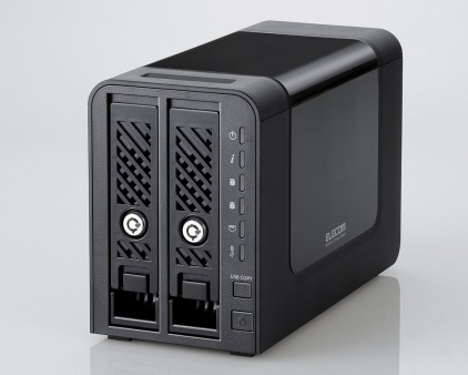 エレコム、「WD Red」採用のLinux NASサーバー「NSR-MS2」シリーズに2TBモデル追加