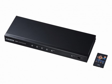 サンワサプライ、HDMI機器4台を切り替え＆2分配できるHDMI切替・分配器「SW-HD42ASP」発売