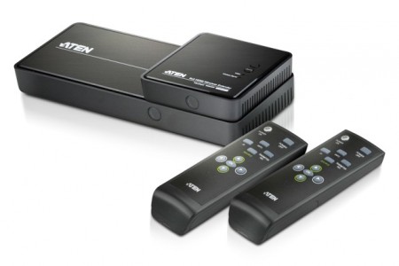 最大5台の機器を非圧縮転送できるワイヤレスHDMIエクステンダー、ATEN「VE829」発売開始