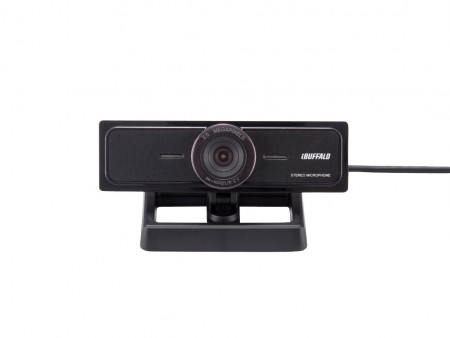 H.264エンコーダ搭載のフルHD対応WEBカメラ、バッファロー「BSW50KM02BK」