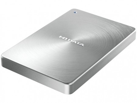 アイ・オー・データ、全面アルミボディのスタイリッシュなポータブルHDD「カクうす」