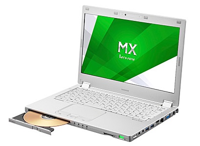 重量1.07kgの光学ドライブ搭載12.5インチフルHDノートPC、パナソニック「CF-MX3」シリーズ