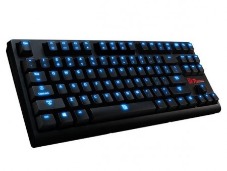 高速応答メカニカルスイッチ採用のテンキーレスキーボード、Tt「POSEIDON ZX Illuminated」