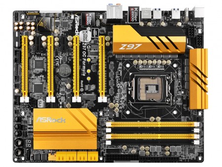 OC世界記録達成のZ97マザーボード、ASRock「Z97 OC Formula」月末国内登場