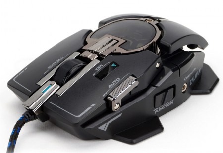 高さ・幅・長さを調整できるカスタマイズシステム採用ゲーミングマウス、ZALMAN「ZM-GM4」