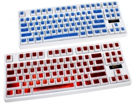 Cherry MX青軸採用のカラフルなLEDメカニカルキーボードが上海問屋から