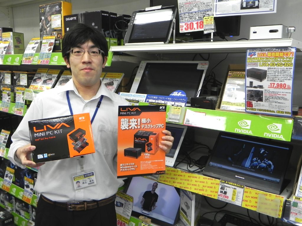 BUY MORE秋葉原本店の池上さん