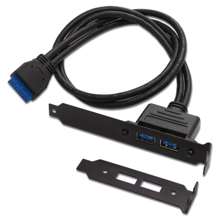 ロープロファイルにも対応するUSB3.0リアスロット拡張ポート、アイネックス「RS-003A」