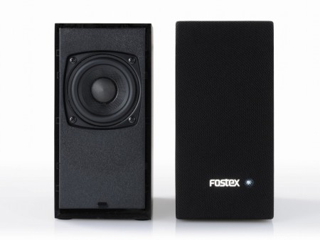 FOSTEX、アクティブスピーカー「PM0.1」を着せ替えできる4色の専用グリルを近く発売