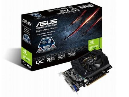 ASUSTeK、ダストプルーフファン装備の高耐久なOC仕様GT 740グラフィックス「GT740-OC-2GD5」近く発売
