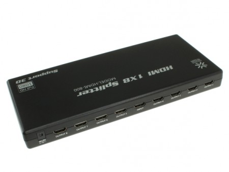 上海問屋、1系統のHDMI信号を複数画面に表示できるHDMI分配器 3モデルの発売開始