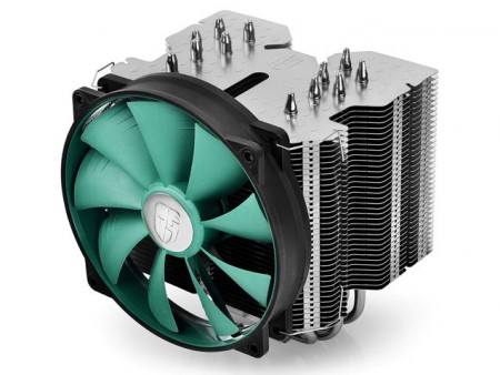 超低速140mmファン採用のサイドフローCPUクーラー、Deepcool「LUCIFER V2」