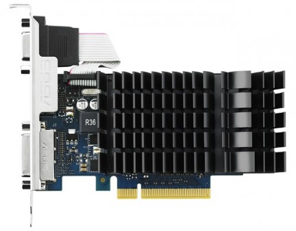 ロープロファイル対応のファンレスGT 730、ASUS「GT730-SL-2GD3-BRK」発売