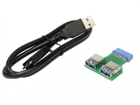 玄人志向、mSATA SSD-USB3.0変換基板「KRHK-mSATA/U3P」など変換系小物3種リリース