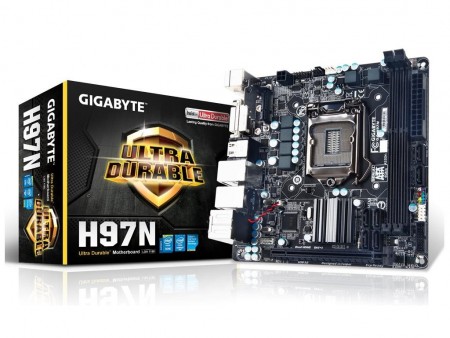 GIGABYTE、インターフェイス充実のIntel H97チップ搭載Mini-ITXマザー「GA-H97N」リリース
