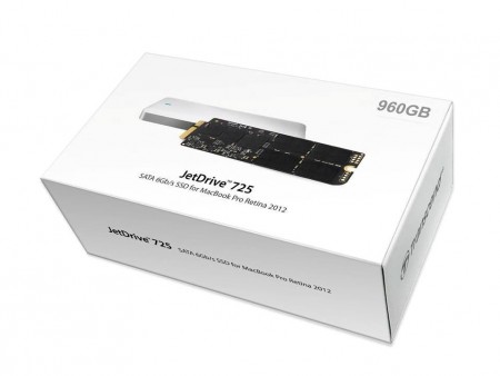 MacBook Pro Retina 15インチ向けSSDアップグレードキット、トランセンド「JetDrive 725」発売