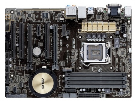 高性能・高耐久を保証する「5X PROTECTION」対応Intel Z97マザーボード、ASUS「Z97-C」