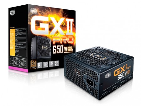 奥行140mmのショートサイズBRONZE電源ユニット、Cooler Master「GXII PRO」シリーズ