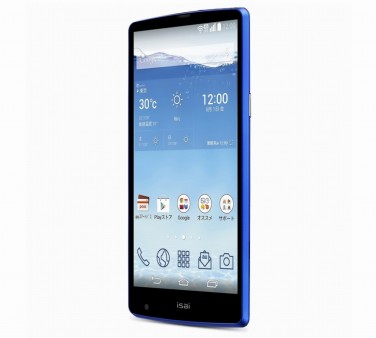 国内初、WQHD解像度対応の5.5インチスマートフォン「isai FL」がLGよりリリース