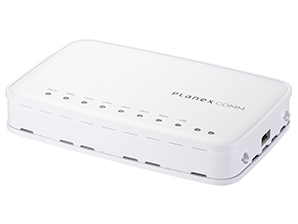 スマートフォン・タブレット対応のVPNルータ、プラネックス「VPN-41FE」