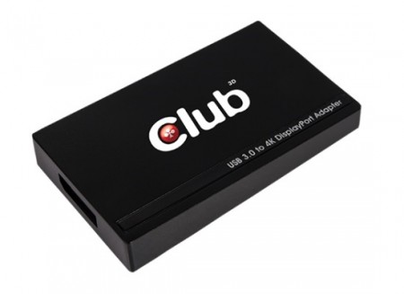 Club3D、4K出力対応のDisplayPort搭載USB3.0グラフィックスアダプタ「CSV-2302」